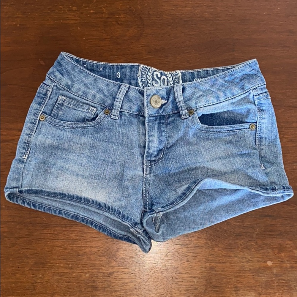 SO Shortie Jean Shorts